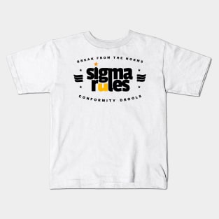 Sigma Rules Kids T-Shirt